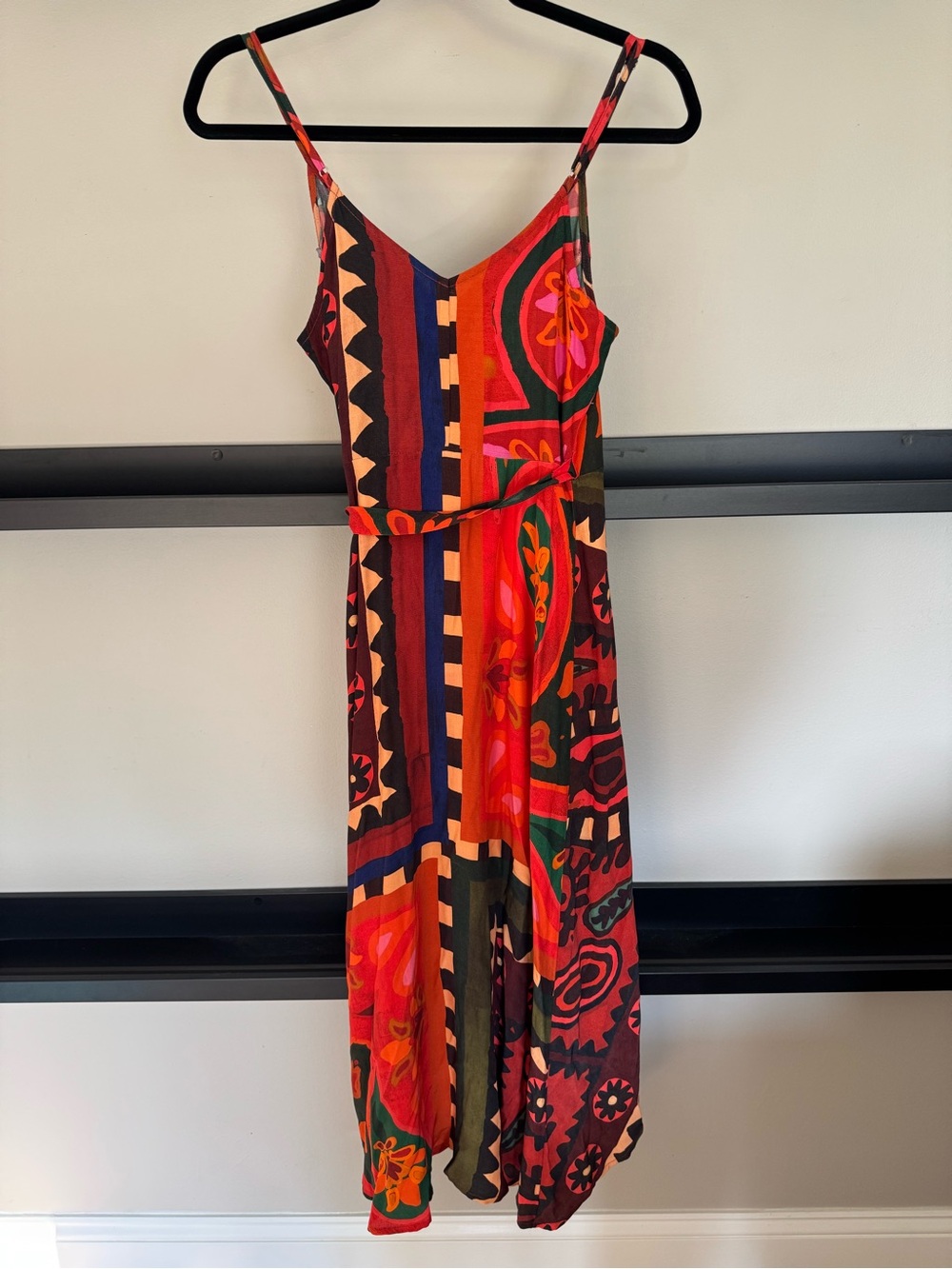 NWT FARM Rio Hanky Wrap Midi Dress - Picture 3 of 5